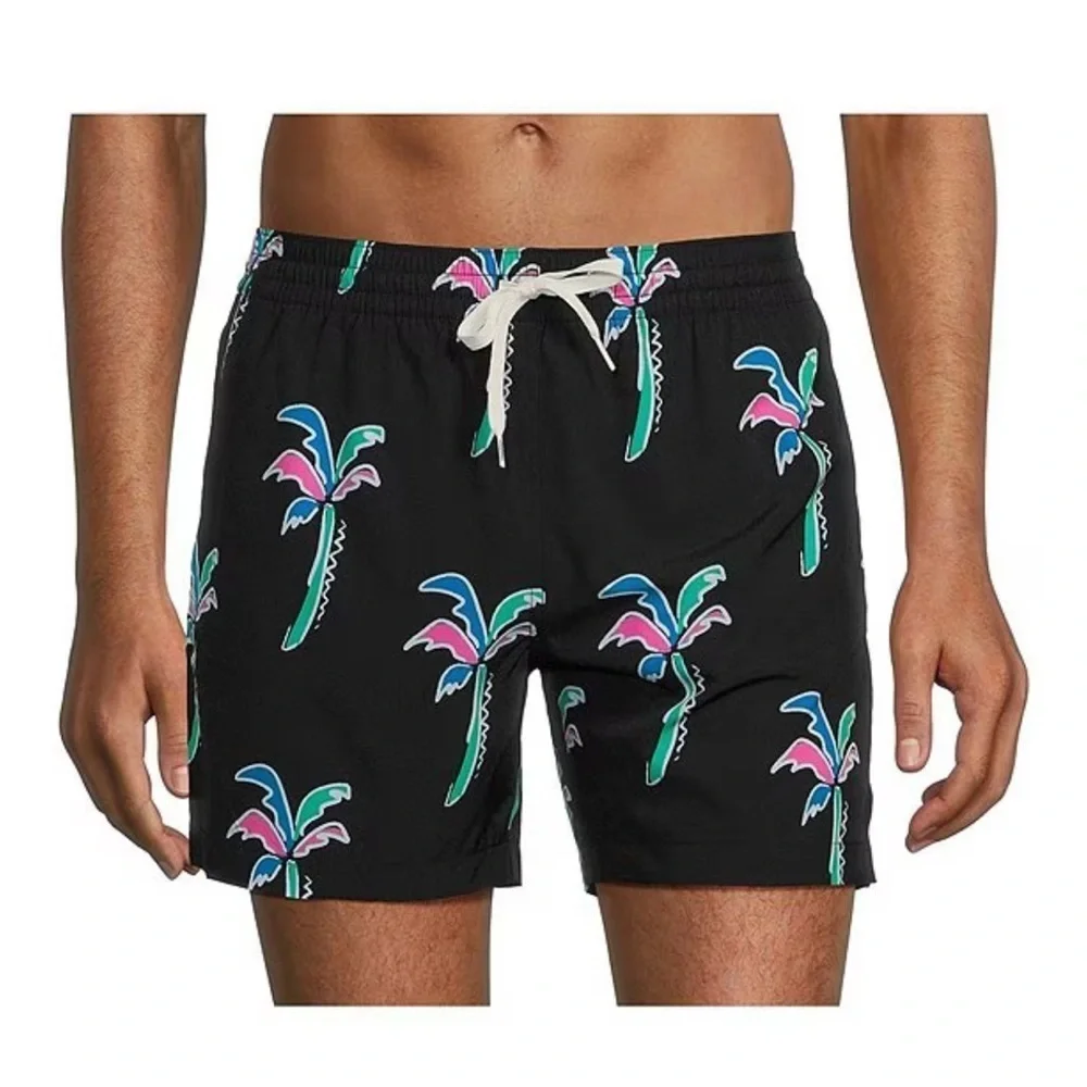 Chubbies Havana Nights Black Swim Trunks
